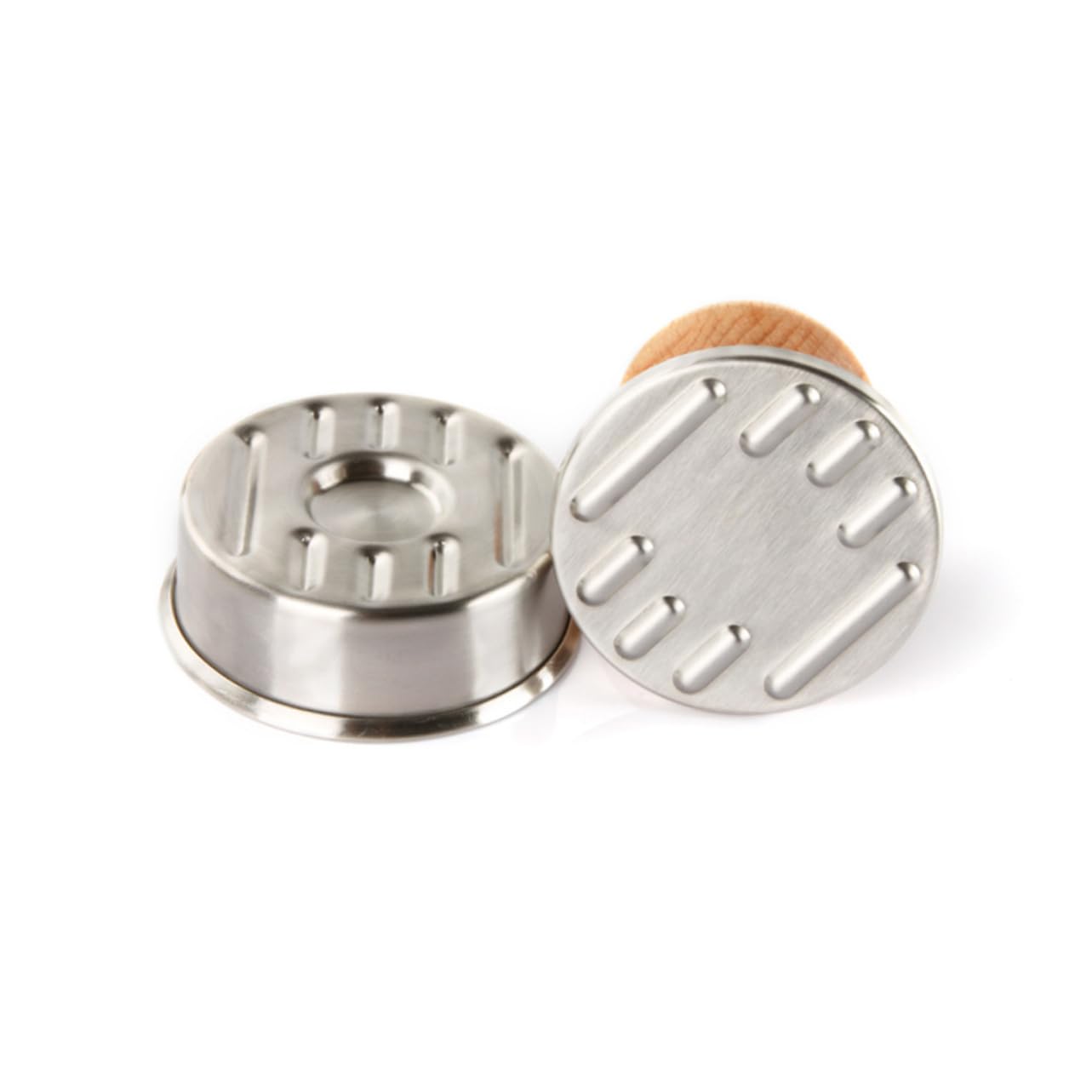 SUPVOX 1Pc Stainless Steel Meat Press Maker Non Stick Kitchen Gadget for Homemade Burgers Easy to Clean Durable for Professional and Personal Use Beef Maker Tool