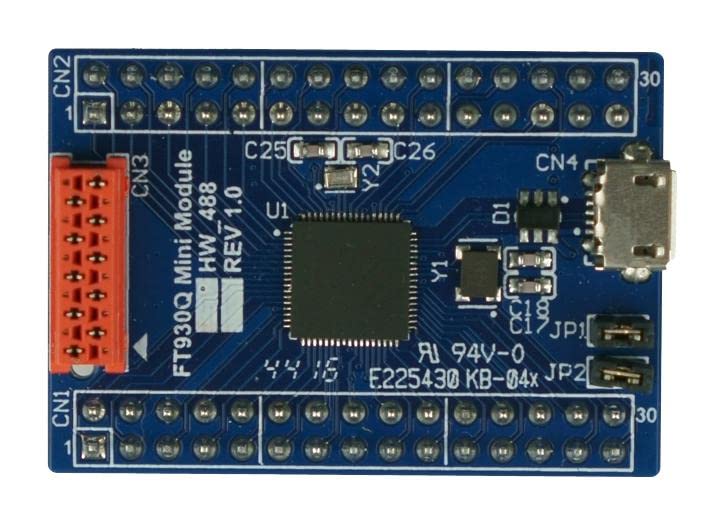 BRIDGETEK KIT DE DISEÑO REF, MICROCONTROLADOR USB, Kit de desarrollo analógico, Qty.1 | MM930MINI