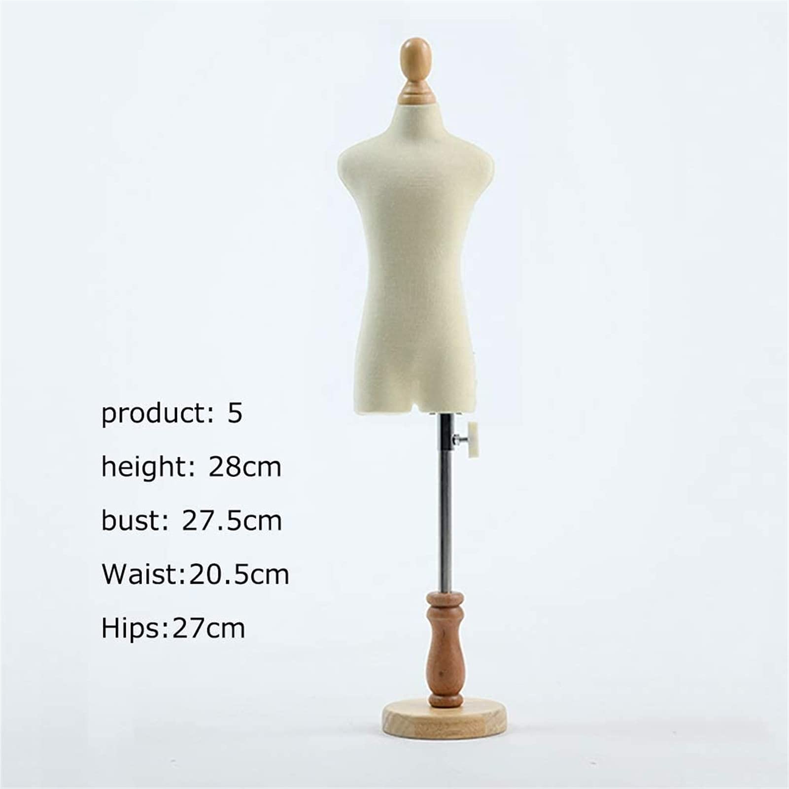 HJMMWT Schaufensterpuppe weibliche Schanninschneider Kleidungsform Schaufensterpuppen Schneider Dummy Kleiner Schneider Dummy, Puppenkleid Form Display Schaufensterpuppen Schneider Manikins