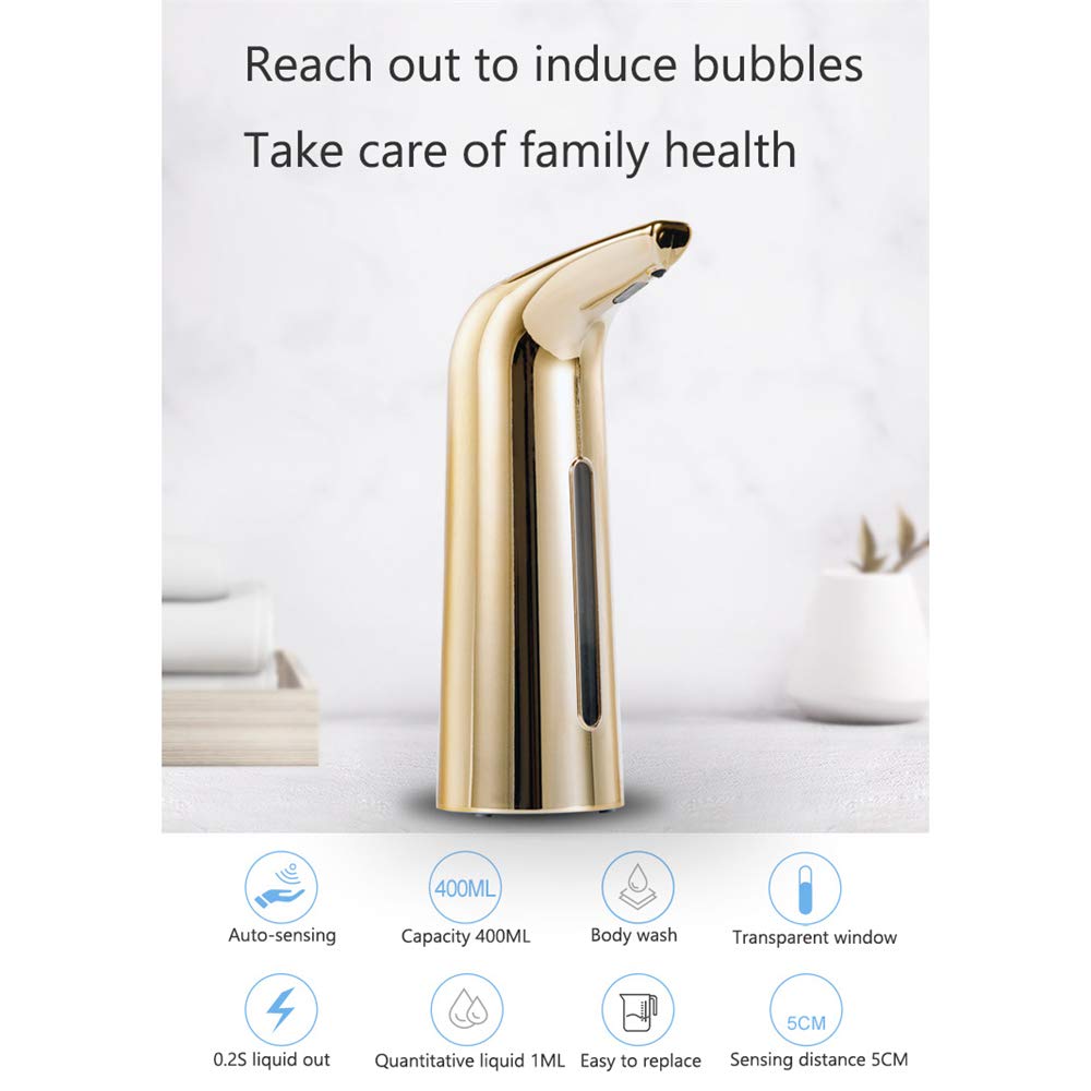 dispenser sapone,Distributore automatico di sapone a induzione, cellulare per il lavaggio dell'oro locale