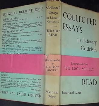 Hardcover Collected Essays in Literary Criticism Book