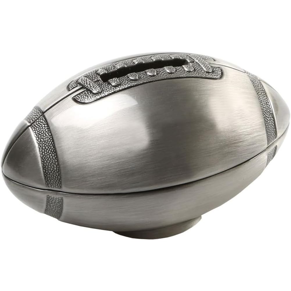 Aundhegrtt European Style Drop- Piggy Bank, Rugby Design Can Be Used As A Gift for Children