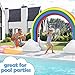 Rainbow Sprinkler Toys, Outdoor Inflatable Pools Summer Fun Spray Water Toy, Outside Backyard Family Water/Birthday Party Toy for Children Infants Toddlers,Boys, Girls 3 4 5 6 7 8 Year Old