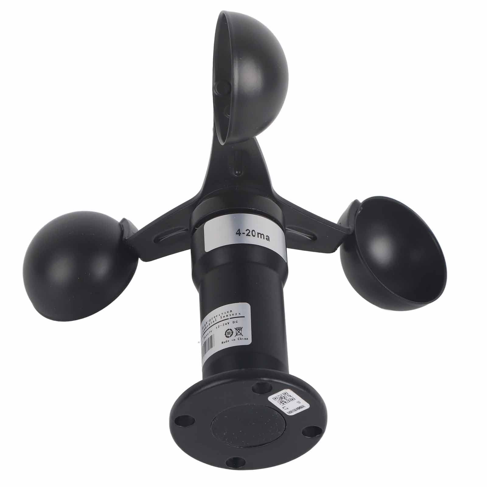 Sensore di velocità del Uscita segnale a impulsi 4-20 mA Sensore di velocità del in lega di alluminio Anemometro Rivelatore di velocità del