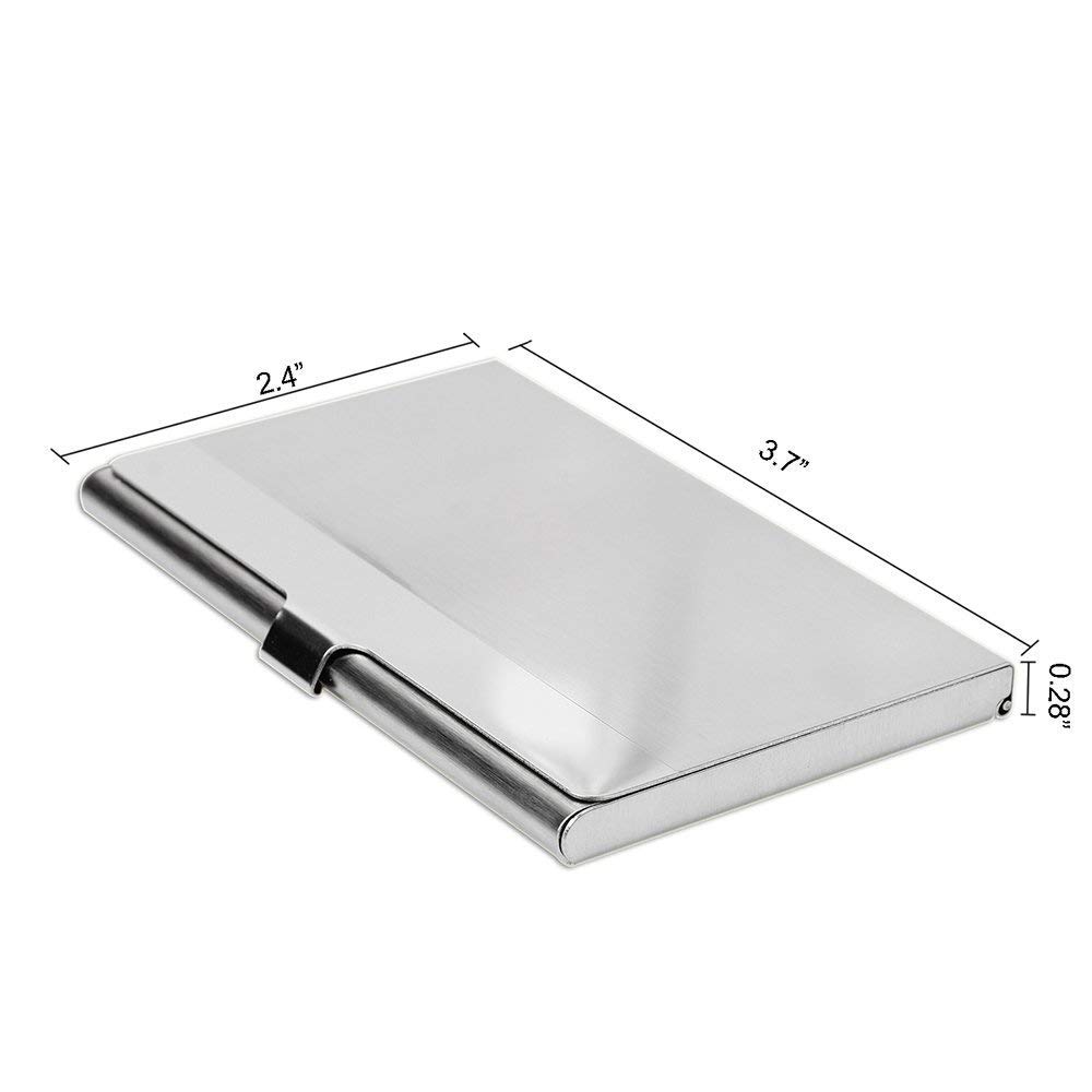 Amazon.co.jp: [Yanteng]  ビジネスネームカードホルダーウォレット、マネービットコインキャピタルクレジットカードIDケース/ホルダー/カードケース : 文房具・オフィス用品