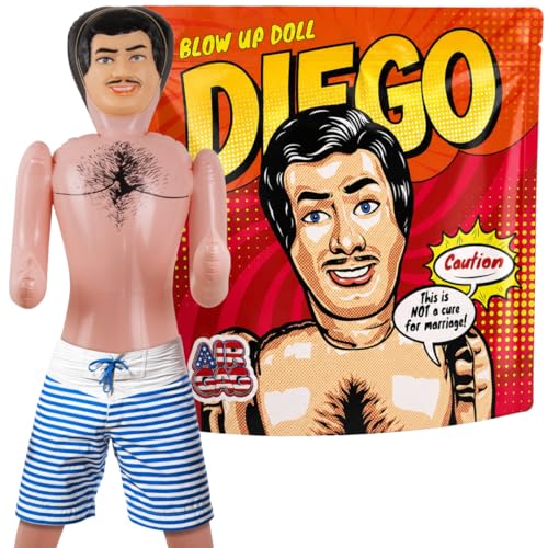AIR Gag Diego Inflatable Party Decoration for Events and Photo Booths (Clothing Not Included)