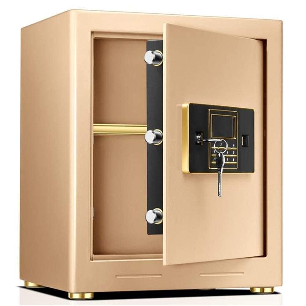 Fireproof Waterproof Electronic Digital Safe Box 45cm Height Alarm Keypad Lock Steel Alloy Safe for Home Office Jewelry