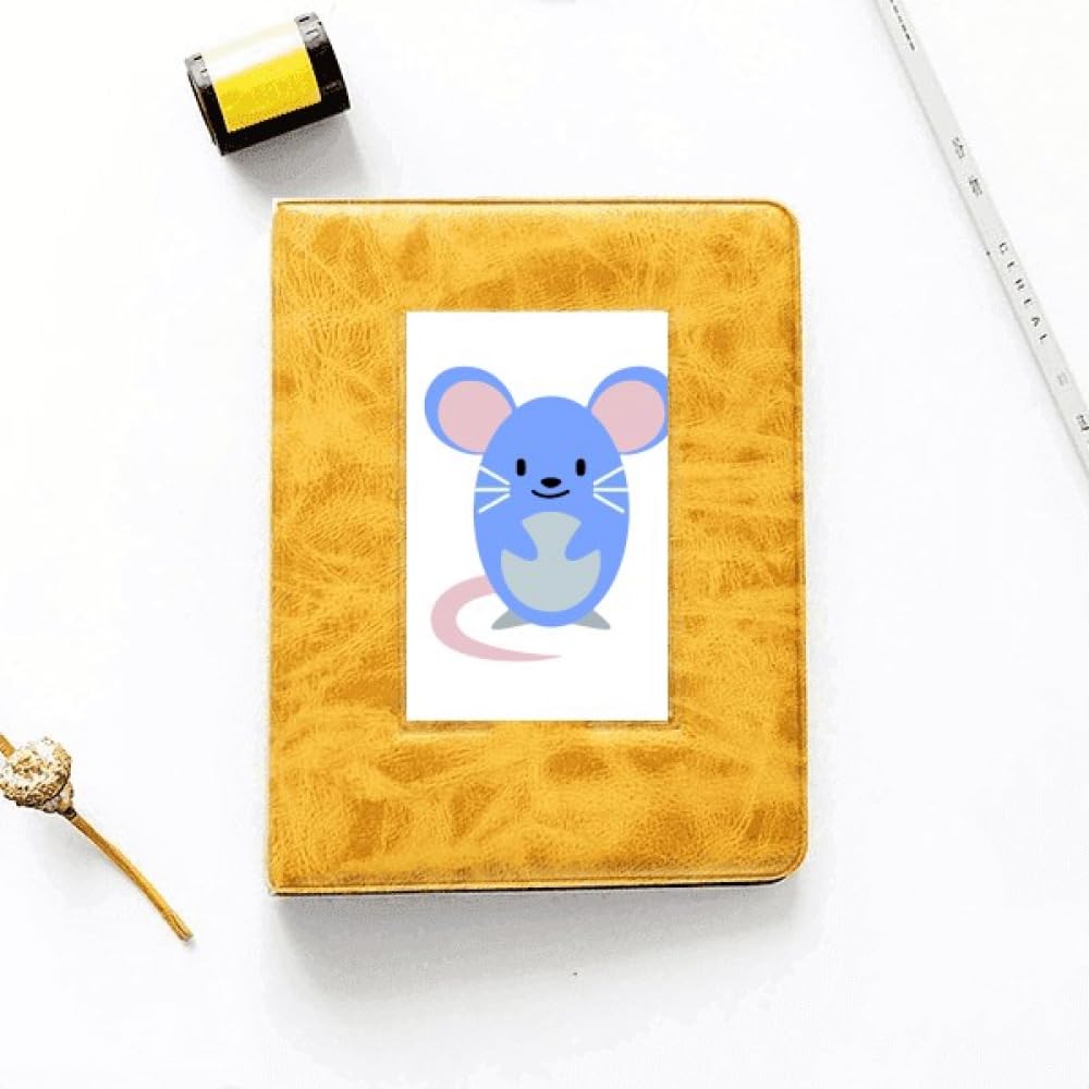 no/no Outline Lovely Cartoon Mouse Exquisite Photo Album Family Wedding Picture 4x6