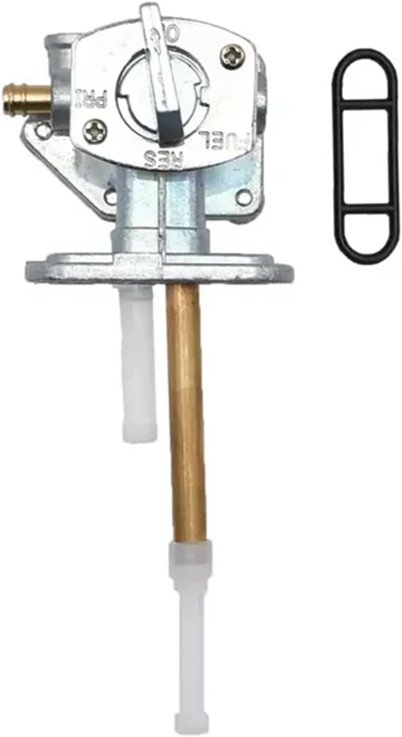 Vacuum Gas Tank Fuel Cock On Off Valve Petcock44300-44AB0 Compatible with Suzuki DR125 DR200