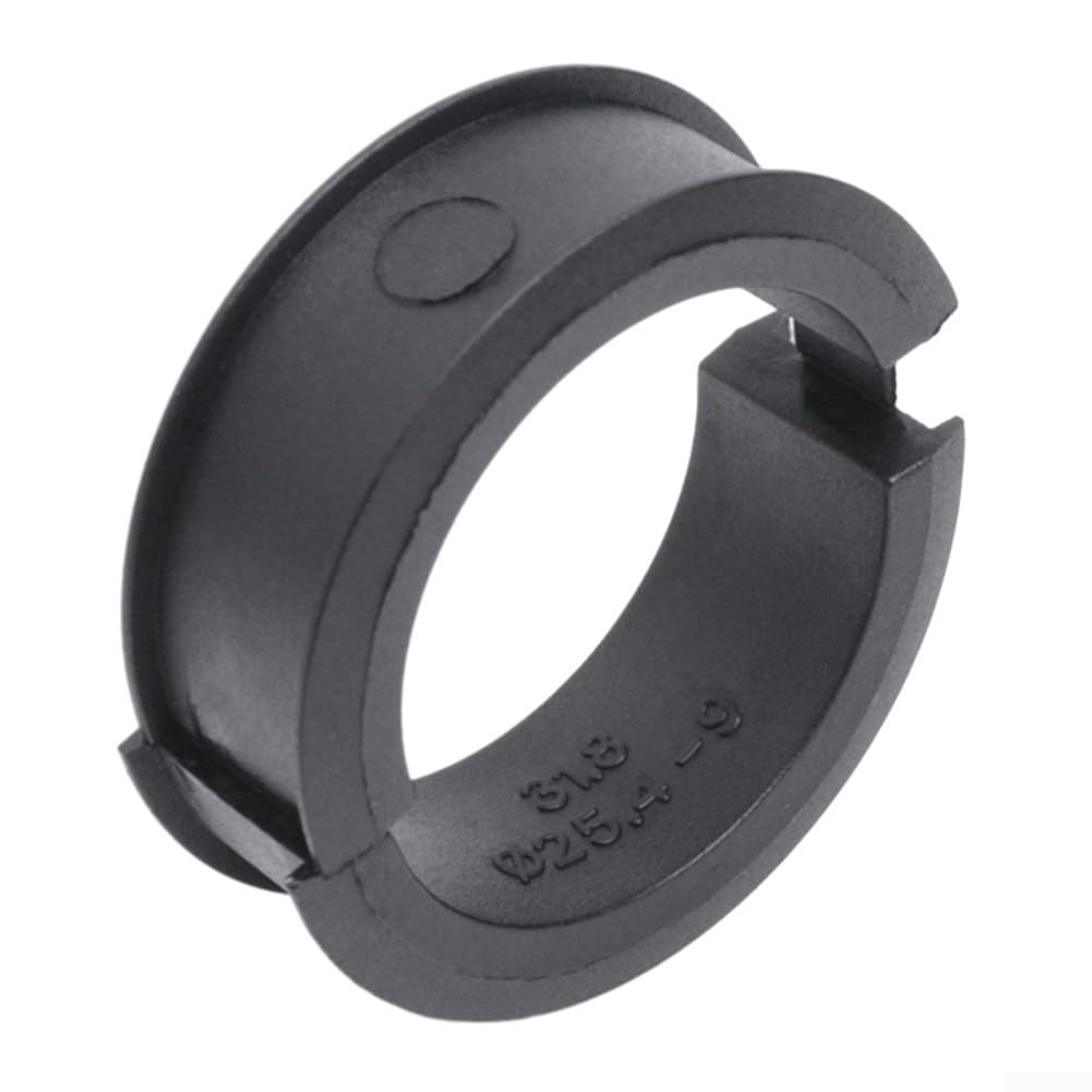 Bicycle Handlebar Rubber Gasket, Bicycle Handlebar Reducer Washer, Anti-Slip Shock Absorbing Plastic Spacer for Bike Computer Mount, Thickened Gasket(31.8 turn 22.2mm)