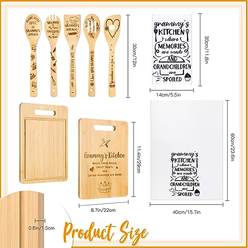 Set de Cocina Grammy de 8 Piezas con Tabla de Cortar y Utensilios miniatura 3