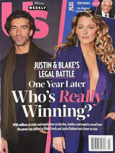 Us Weekly Magazine January 19, 2026 Justin & Blake'S Legal Battle
