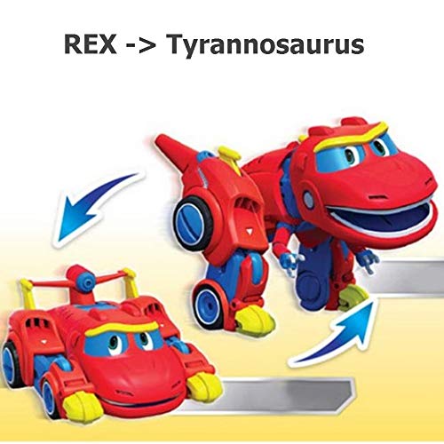 Figurine Robot Dinosaure GOGO DINO Mini VIKI - Transformable - Jouet Enfant 3 Ans Et Plus