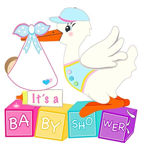 Great Gift For Parents Pbds It S A Girl Cute News Its A Girl Stork