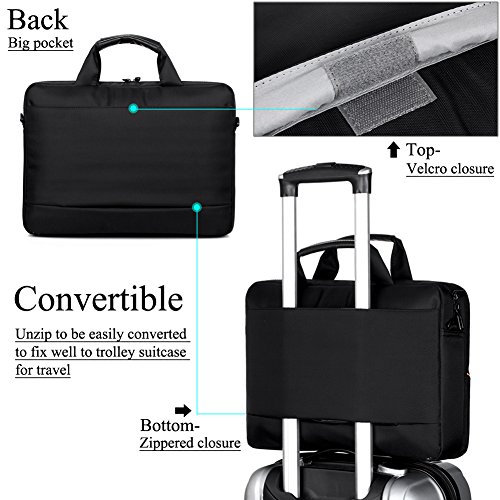 image for BRINCH(TM 17.3 inch New Soft Nylon Waterproof Laptop Computer Case Cov