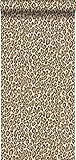 papier peint leopard Les dimensions de ce papier peint sont 53 cm x 10. 05 m (largeur x longueur). Le motif se répète tous les 53 cm. Le papier peint a un raccord droit. Le papier peint possède alors des motifs qui traversent le lé et doivent se retrouver sur le lé d'à côté, à la même hauteur. Cela signifie que lors de l'application du lé suivant, le motif doit être appliqué à la même hauteur.