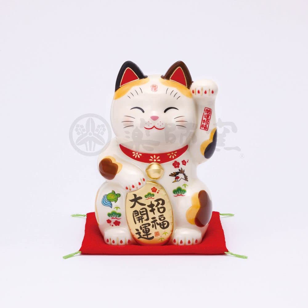 CAT 縁起もの Amazon.com: Japanese Waving Cat, Solar Light Induction