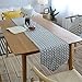 Produktbild BXYR Tischläufer Baumwolle Leinen Tischläufer Thick Rechteck Tischläufer Tisch Dekor mit Grauen Pfeil Muster 30 * 180 cm/30 * 200 cm/30 * 220 cm Haus Dekoration (Size : 30*220cm)