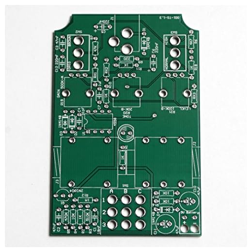 Synthrotek Mean Screamer Overdrive Guitar Pedal PCB