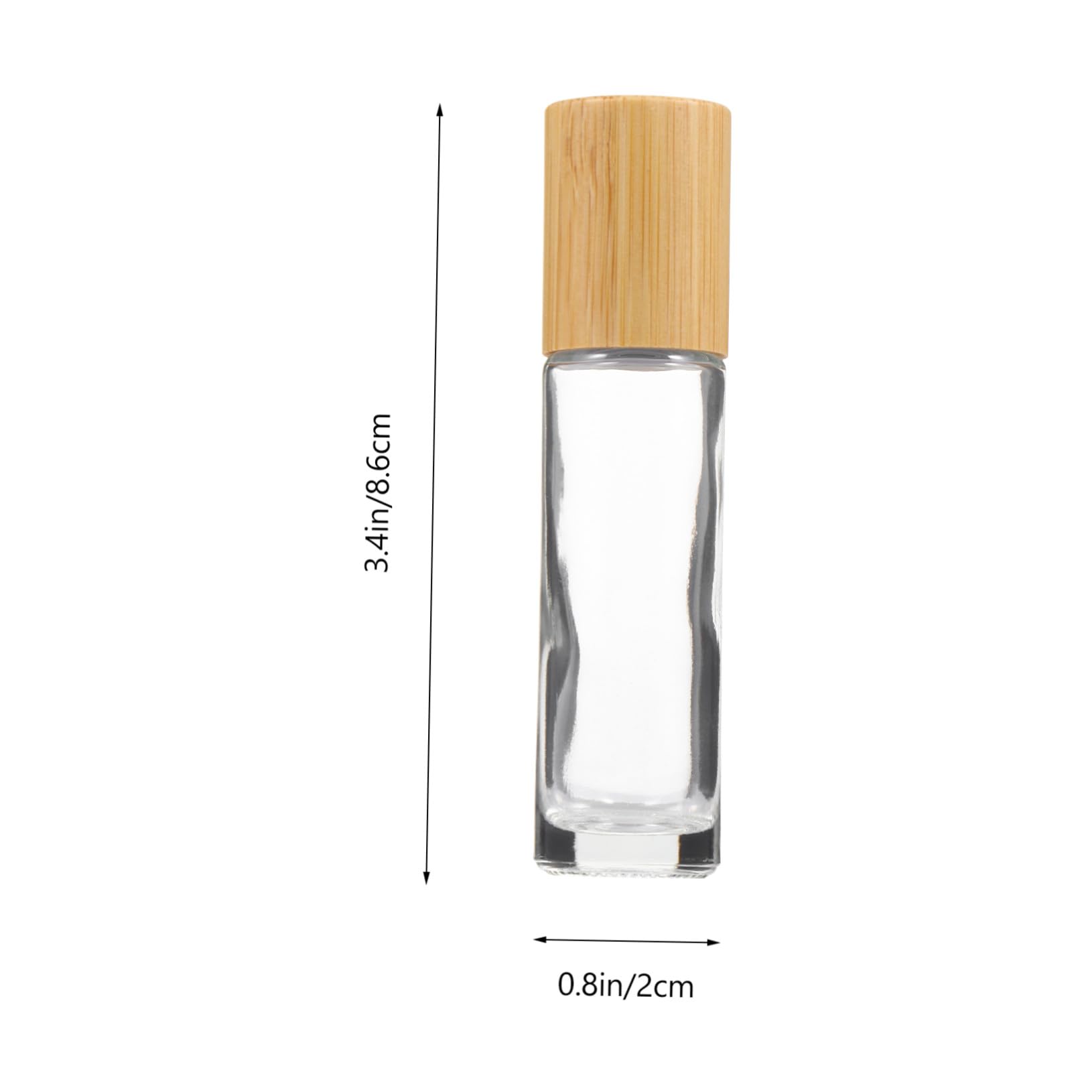 Bottiglie Roll-on in Vetro 10ml, 12 Pezzi Ricaricabili | Oli Profumati e Altri Liquidi, Facili da Pulire, Flaconi Riutilizzabili per Uso Quotidiano