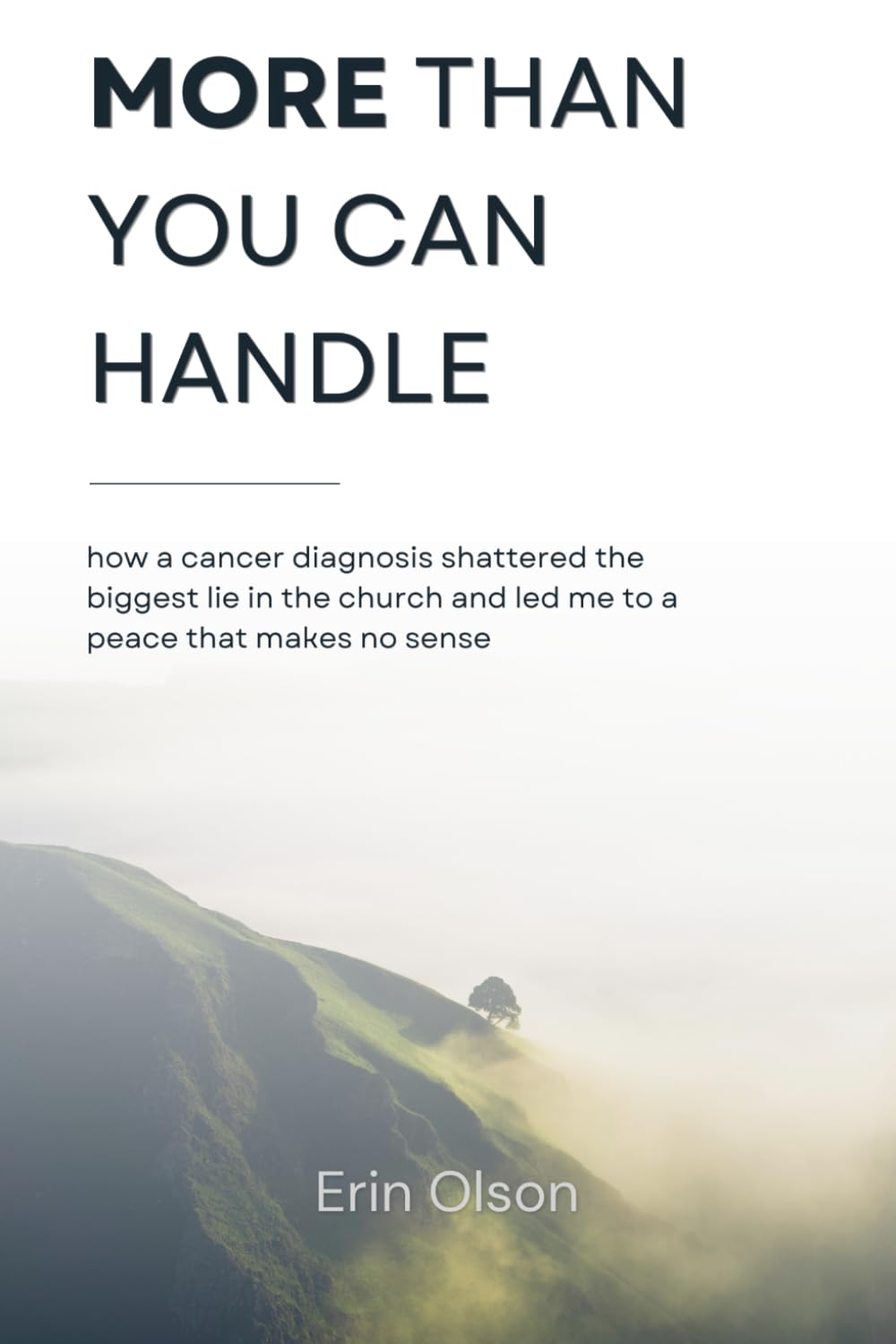 More Than You Can Handle: How a Cancer Diagnosis Shattered the Biggest Lie in the Church and Led Me to a Peace That Makes No Sense