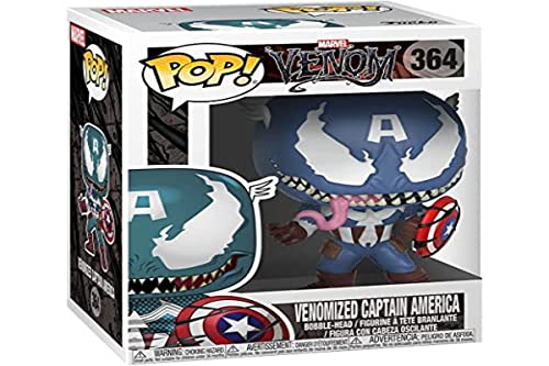 En Oferta Funko Pop Marvel Venom - Venom Captain America, Multi