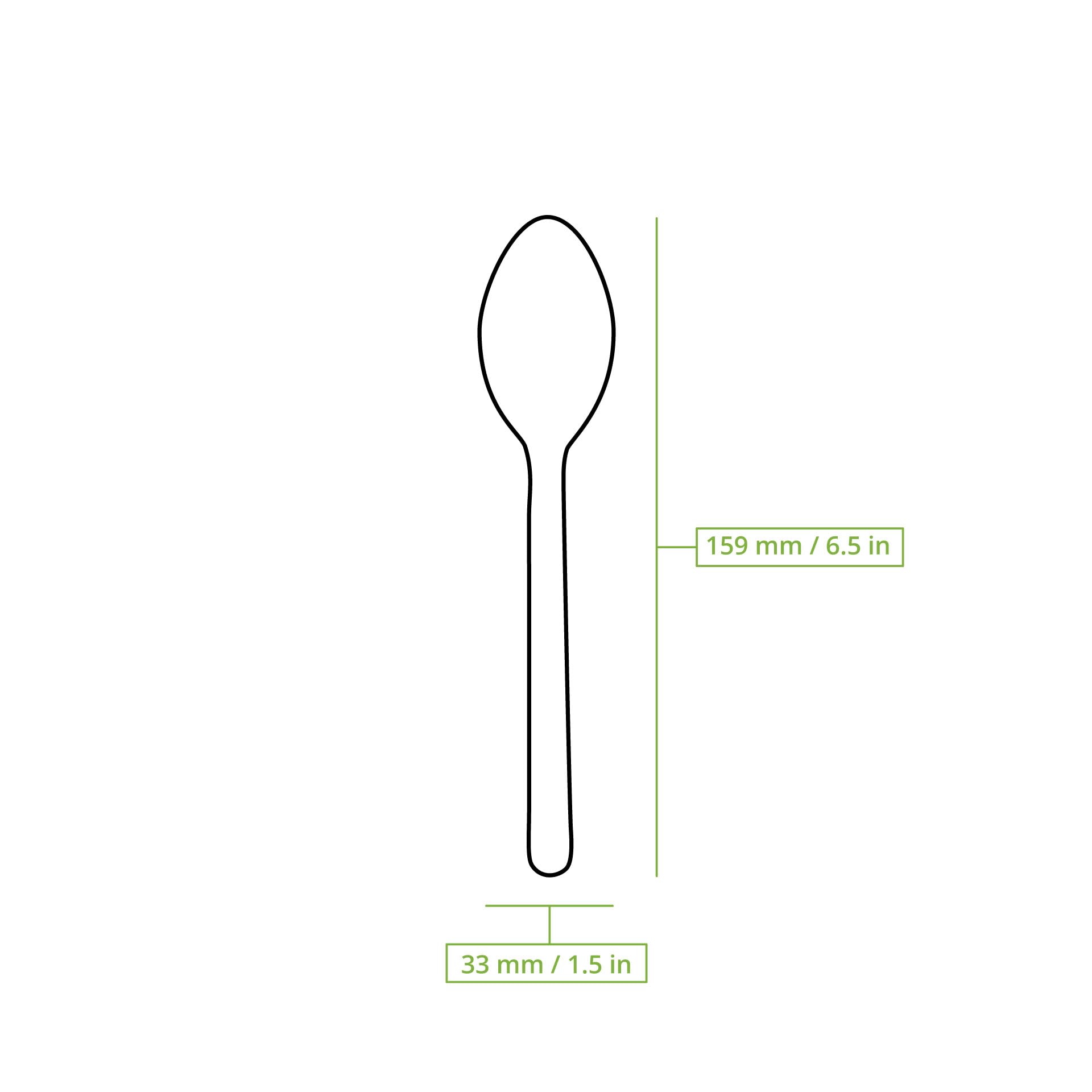 BIOZOYG 100 x cucchiaio da tavola usa e getta ecologico 16.5cm legno biodegradabile compostabile