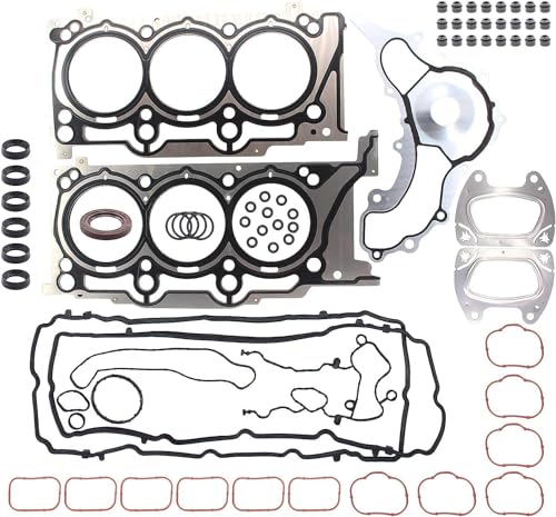 Image of PHILTOP HS26541PT Head Gasket Set Fit for Wrangler 2012-2017,Grand Caravan 2011-2020,Grand Cherokee 2011-2015,Town&Country 2011-2016,Charger 2011-2020,Journey 2011-2019,Head Gasket Kit 3.6L
