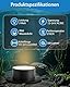 4 Stück Teichbeleuchtung LED Unterwasser, IP68 Wasserdicht Unterwasserbeleuchtung Warmes Licht Teichlicht mit UL-Cord, Niederspannung Poolbeleuchtung für Pool Teich (Transformator nicht enthalten)