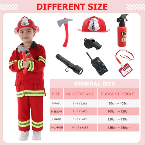 Disfraz de Bombero para Niños Fire Chief miniatura 4