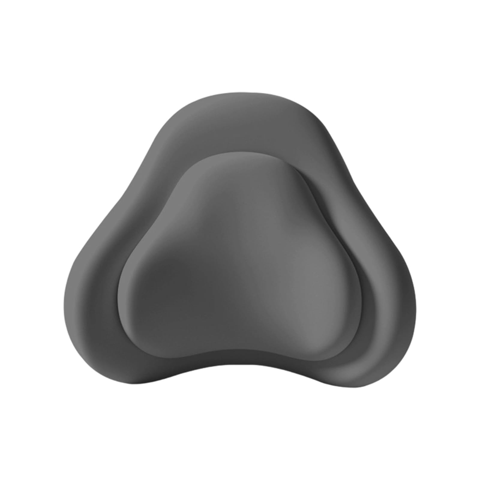 Tsophreniq Dark Gray Foam Ergonomic Waist Cushion Lumbar Pillow For Long Sitting Relief And Back In Memory Foam Lumbar Pillow