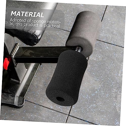 2 unidades de fundas de esponja para rodillo de ejercicio, almohadillas de espuma para gimnasio, recambio para rodillo de espuma, accesorio para tubo rodante y pies miniatura 6