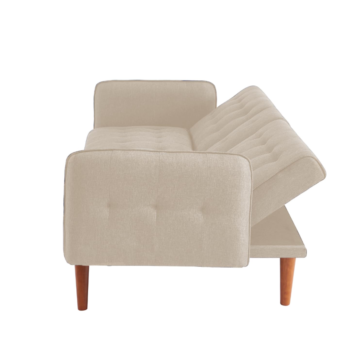 CONCEPT USINE Canapé Convertible 3 Places Inverness Beige Lin 181 cm