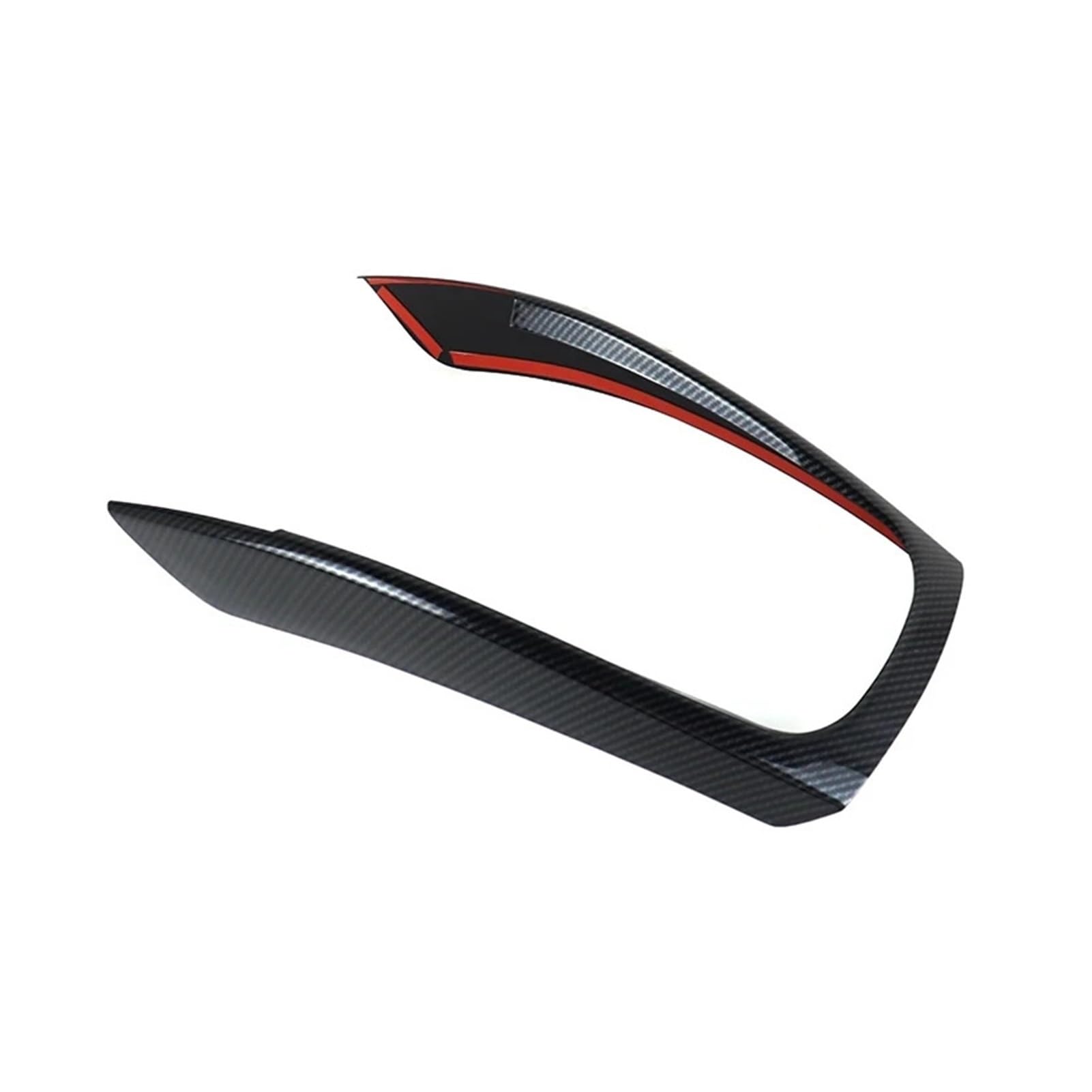 Kompatibel mit Audi Q5 8R 2010-18 SQ5 8R 13-17 Zubehör Carbon Fiber Style Innendekoration Mittelkonsole Tür Innenaufkleber ABS
