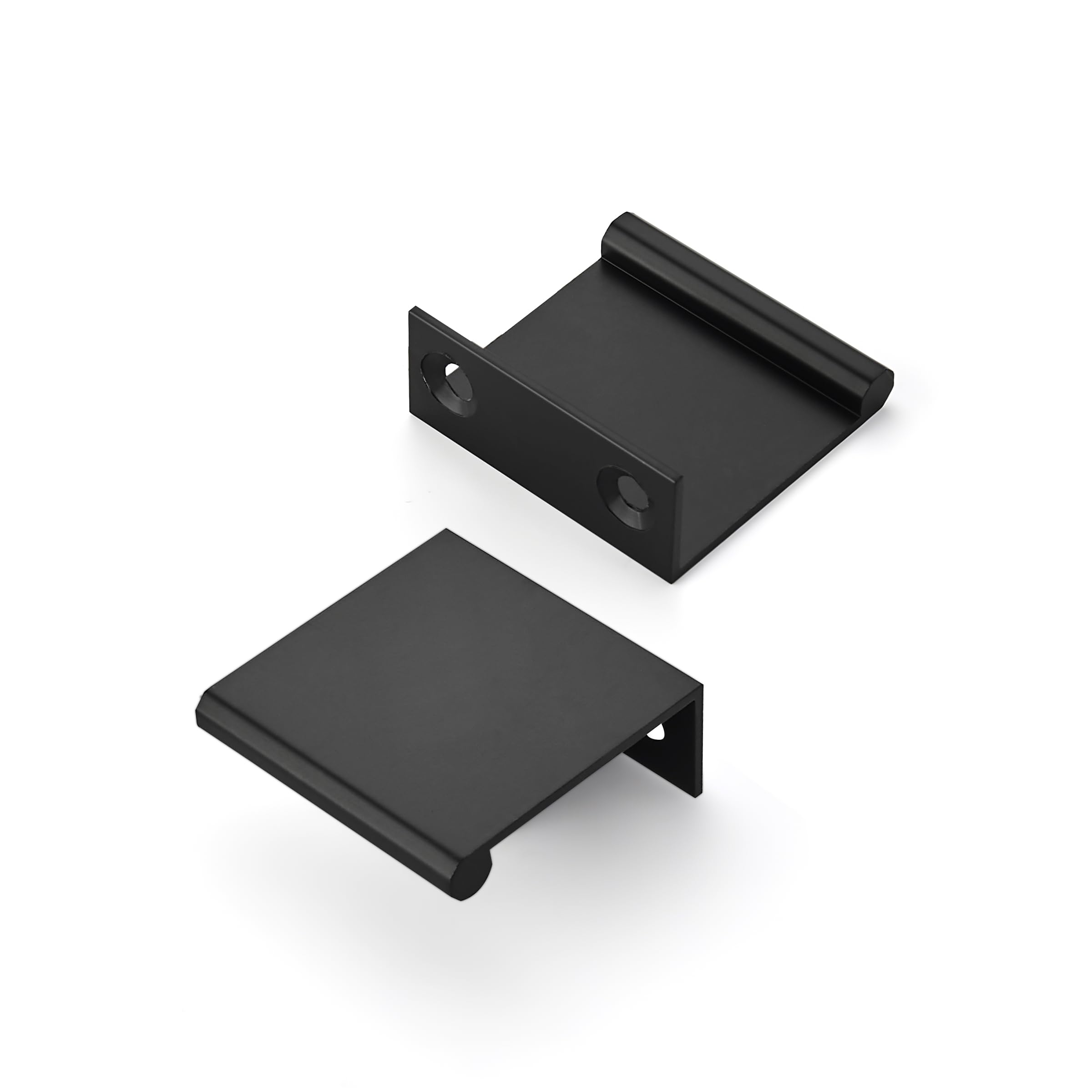 KHTUMEWARE-FEP Matte Black Cabinet Pulls CTC 1 in (25 mm) 10-Pack