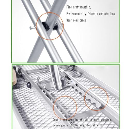 Planche à repasser verticale réglable et pliable pour maison et hôtel - 3