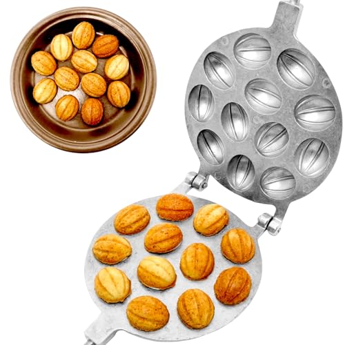 Walnut Cookie Mold Maker 12 - Oreshki Mold Maker - Walnut Cookie Molds - Орешница Russian - Oreshki Maker - Walnut Cookie Maker Oreshek - Nutty Maker - Oreshnitsa Maker - Nut Cookies Maker