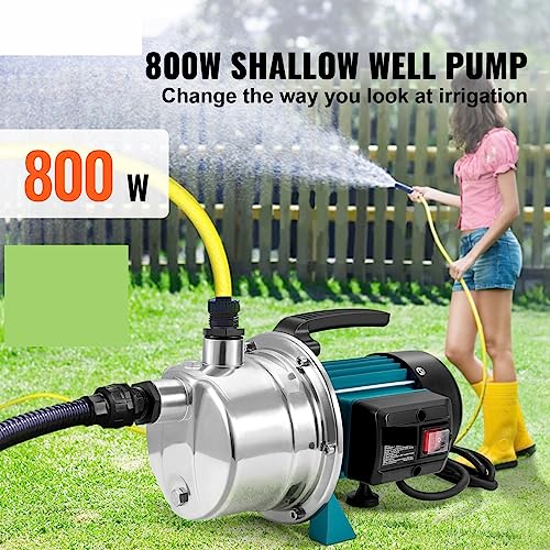 Pompe à jet d'eau de jardin pour arroser le potager avec un puits - 7
