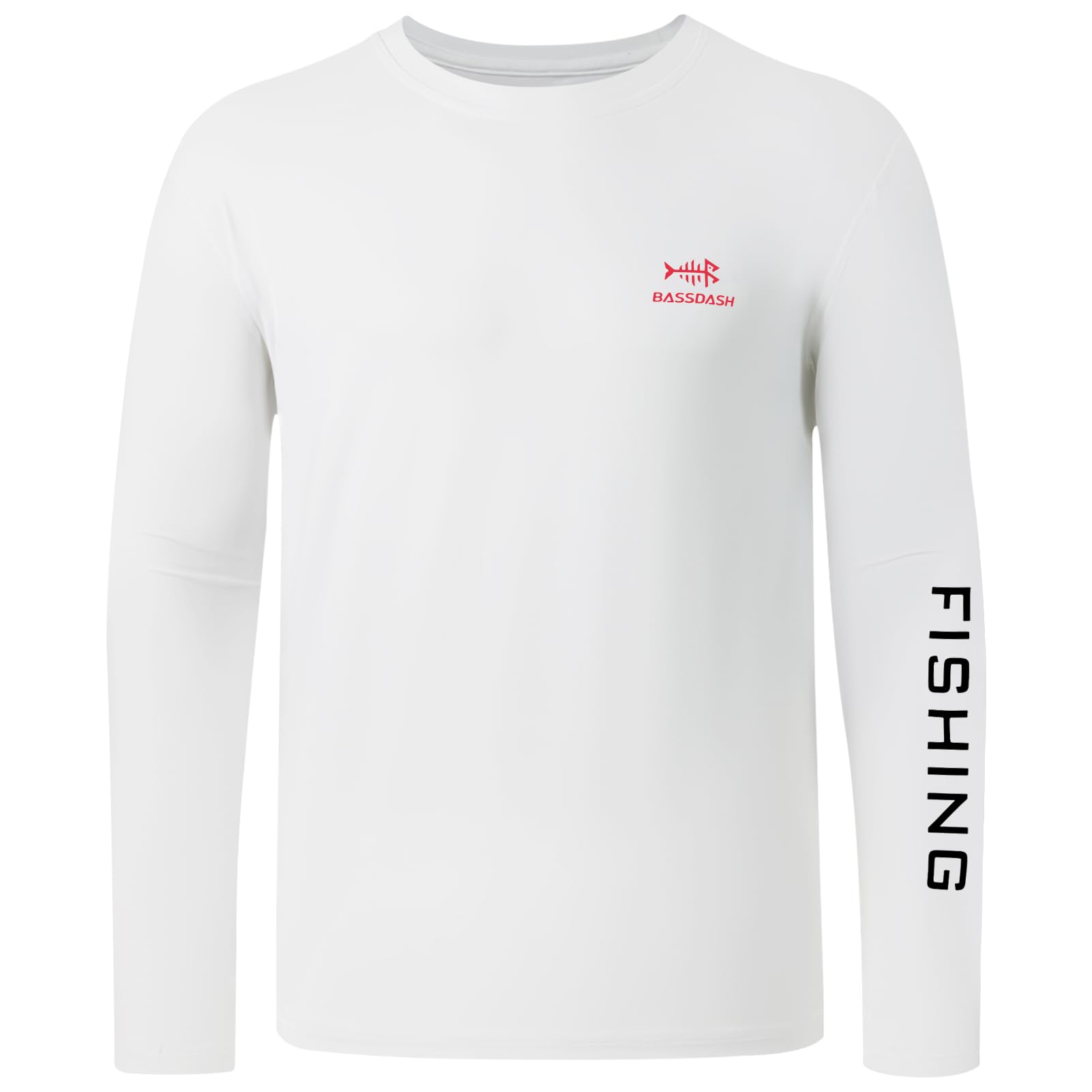 Bassdash Camiseta de Manga Larga para Hombre Camisetas de Pesca para Hombre protección Solar UV UPF 50+ Secado Rápido