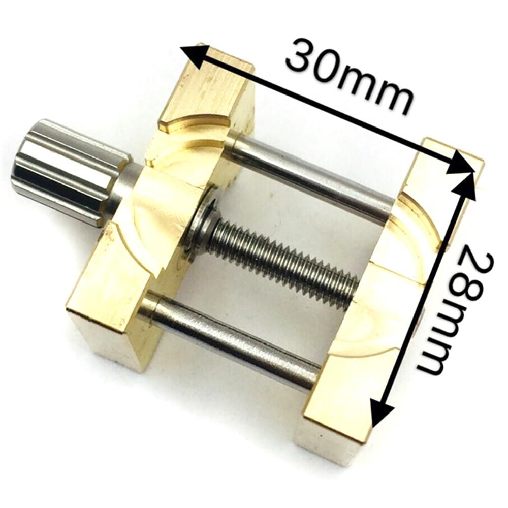 Juego de Soportes de Movimiento de Reloj de latón, 2 uds., Herramientas de reparación de Relojes de 39x40mm y 28x30mm for relojeros y Aficionados