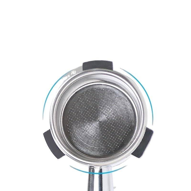Compatible Para Breville portafiltro desnudo sin base café 54mm | Compatible con máquinas 870 878 880, revisa el flujo de extracción para ajustar la preparación(M12 54mm SS)