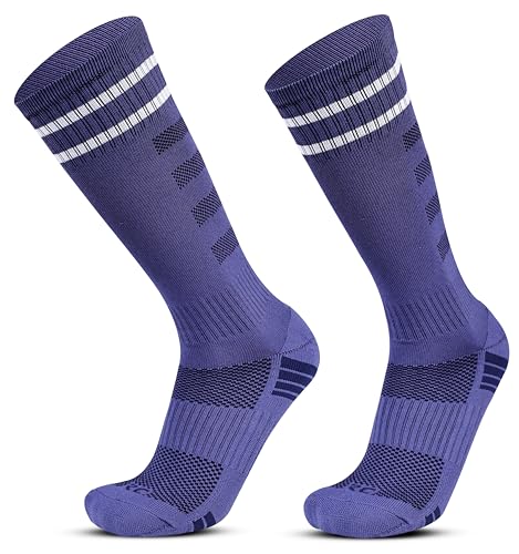 Image of RC. ROYAL CLASS Football Socks -Knee High Unisex, Cushioned Sole, Hi-Performance, Soft & Breathable,Ventilated,Moisture Wicking,Anti-Odour,Football /Soccer Socks For Kids to Adults-Pack of 1 Pair