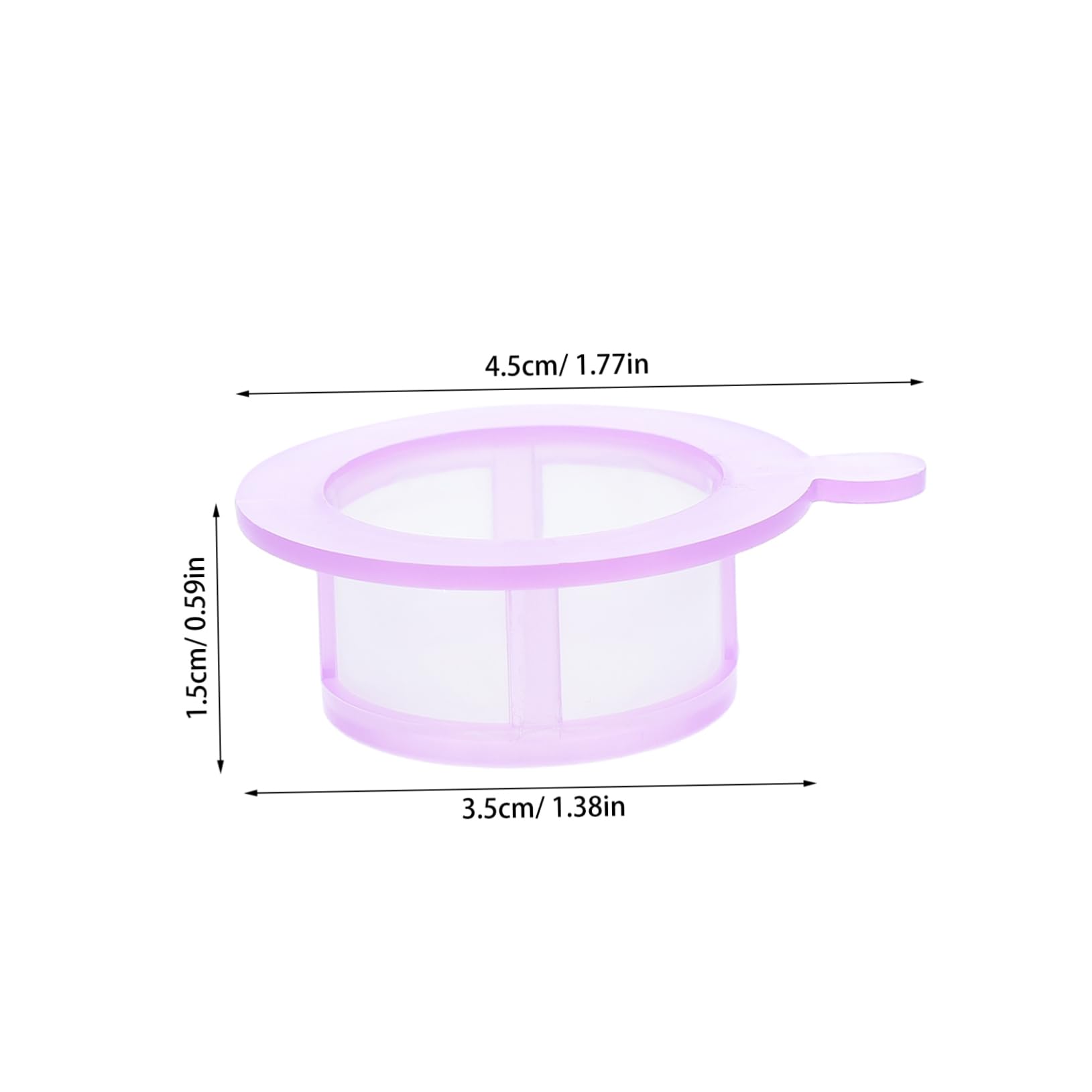 Unomor Laboratory Cell Strainer Tool Set Mesh Strainer for Cell Small Filter Disposable Filters Mini Experiment Tool