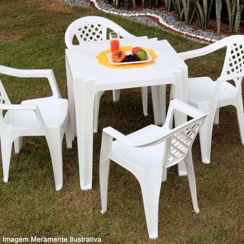 Cadeira Tramontina Iguape em Polipropileno Branco