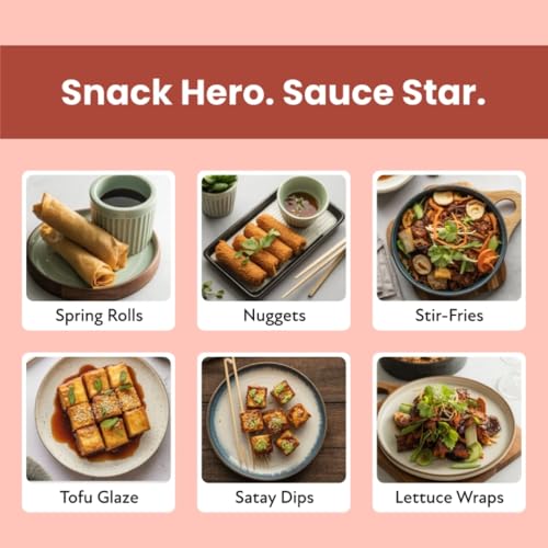 Image of Gusto Foods Thai Sweet Chilli Sauce (350g) | Original Thai Chilly Momos Sauce | Ready to Use Thai Chilli Garlic Dip, Use with Noodles, Momos, Burgers or Marinade | Syrupy glossy texture