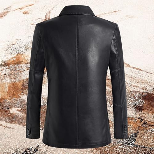 Mens Single Breasted Suit Blazer Casual Lightweight Jacket for Mens Slim Fit Solid Sport Coat for Business Formal Wedding2