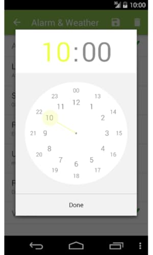 Alarm Weather