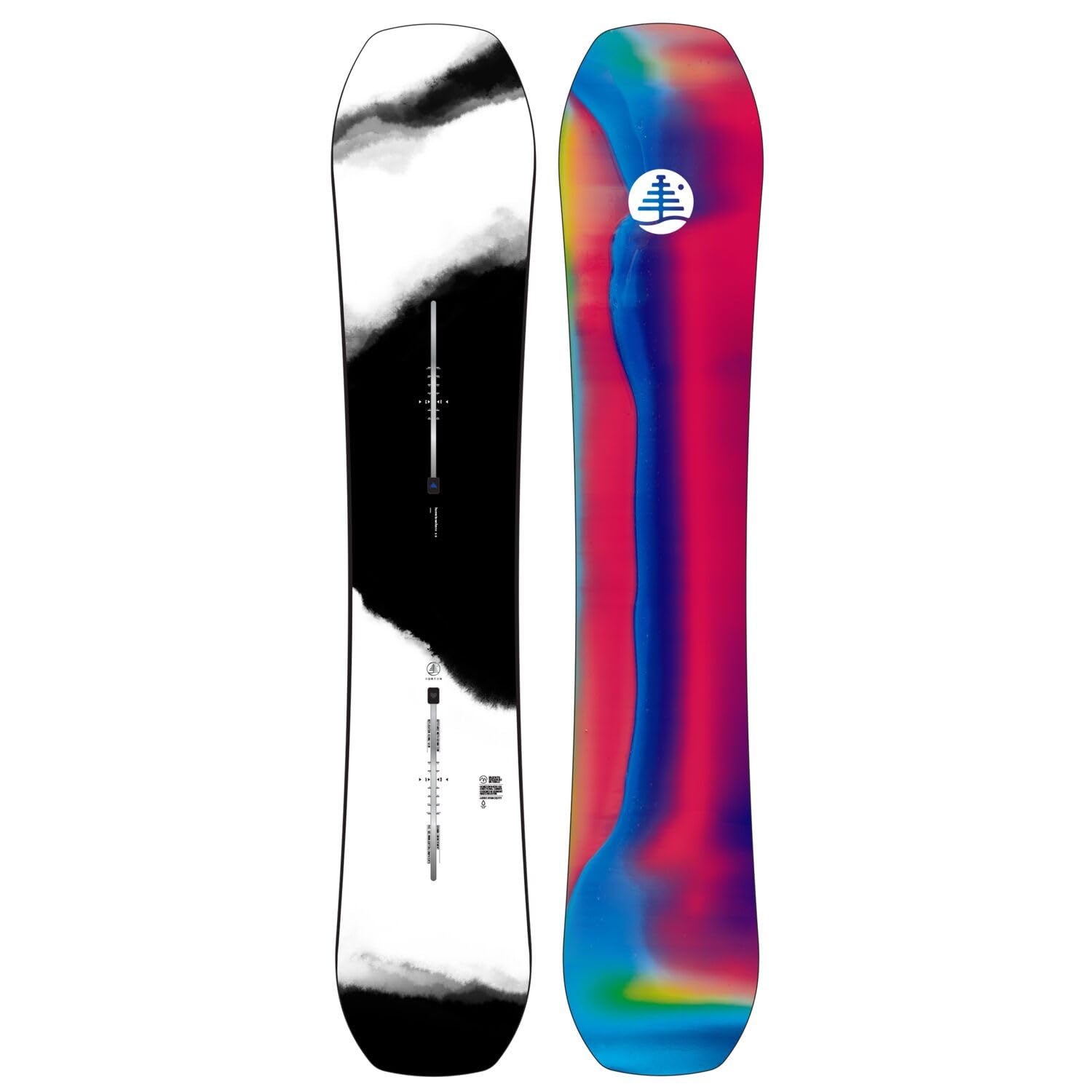 Burton Family Tree Hometown Hero - Tabla de snowboard para hombre, talla 148, color blanco