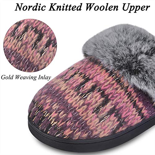 Women's Memory Foam Moccasin Slippers - image 6