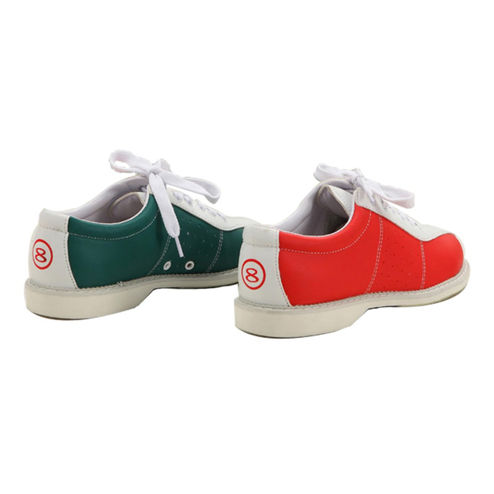 JiuQing Bowlingschuhe Herren Damen Mikrofaser Gleitsohle Für Anfänger Bowling-Trainingsschuhe